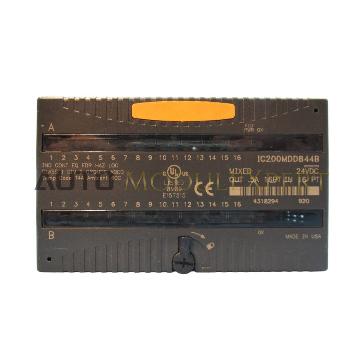 IC200MDD844B GE Fanuc diskretni mešoviti I/O modul Novi i originalni lager