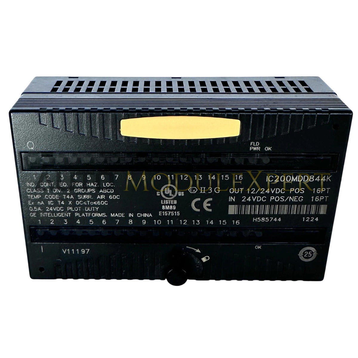 ماژول ورودی/خروجی ترکیبی IC200MDD844K GE Fanuc جدید و اصل از انبار