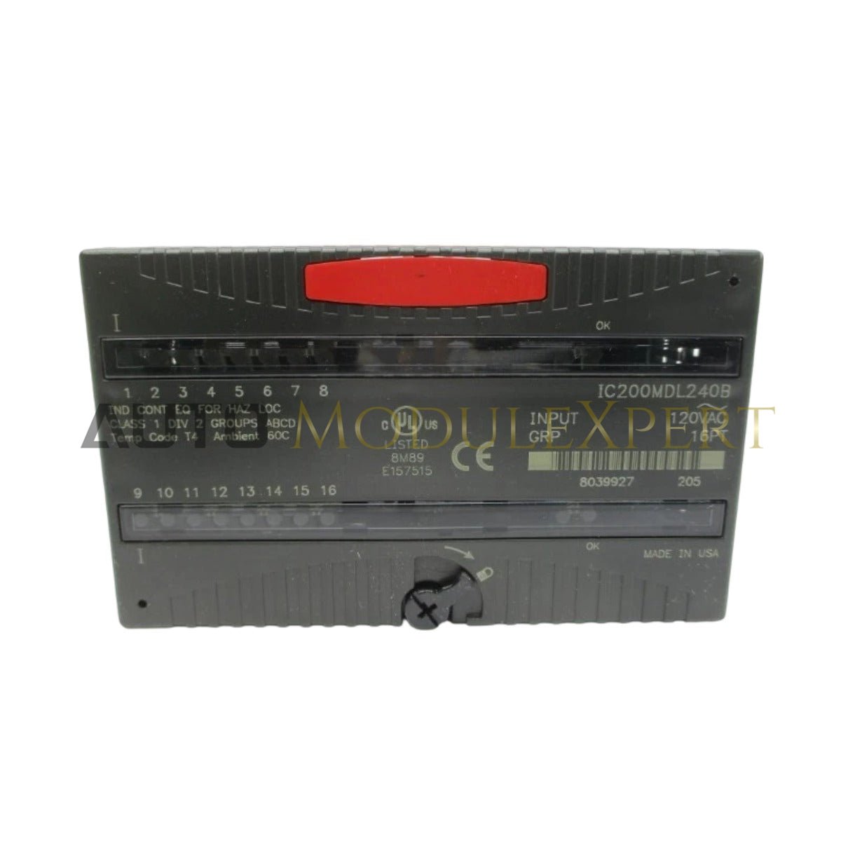 Modul Input Diskrit IC200MDL240D GE Fanuc | Stok Baru & Asli