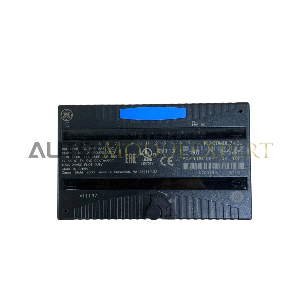 GE Fanuc IC200MDL740L VersaMax Discrete Output Module