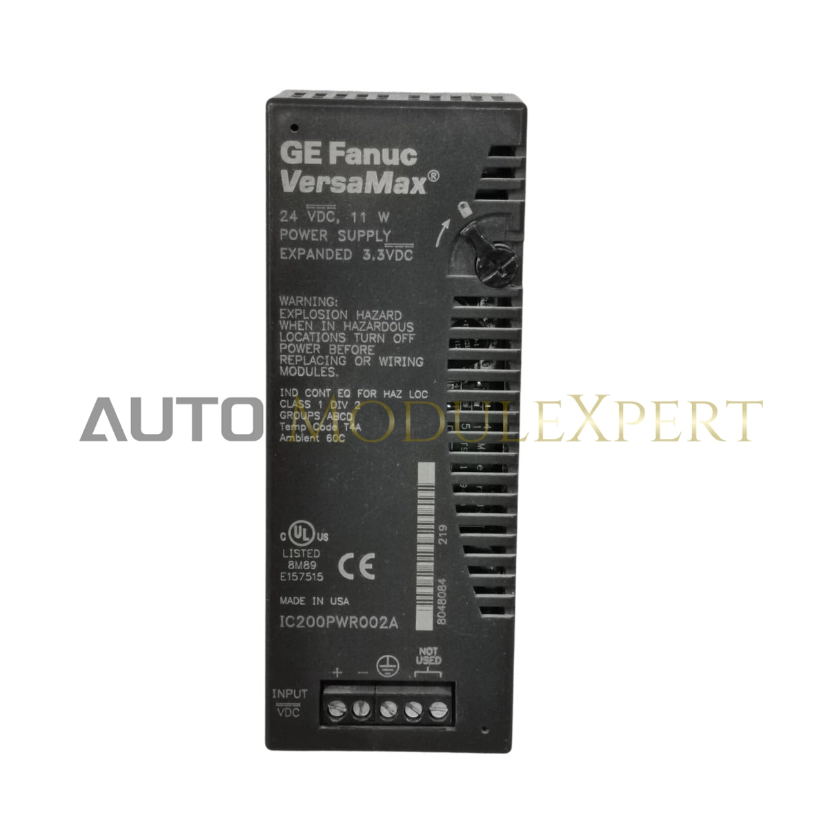IC200PWR002A โมดูลจ่ายไฟ GE Fanuc Versamax