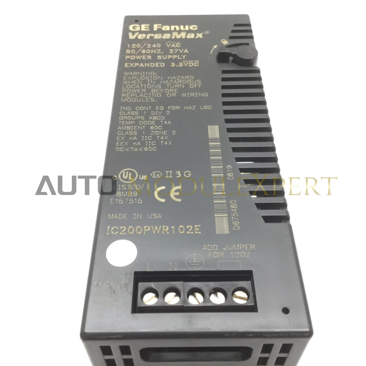 PLC modul napajanja GE IC200PWR102E VersaMax