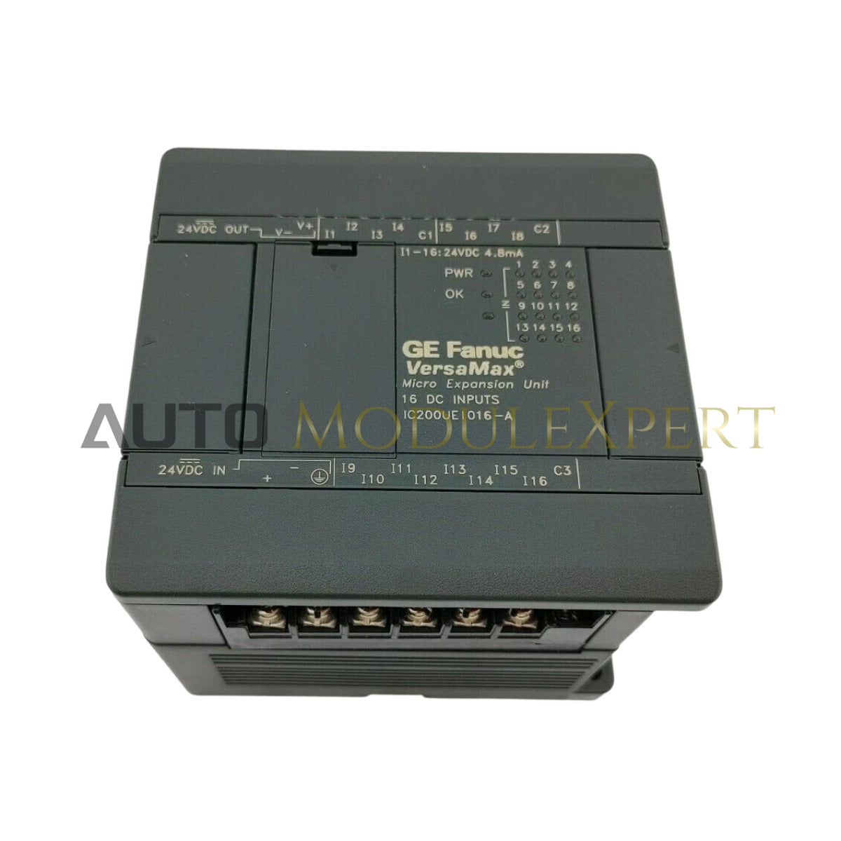 GE Fanuc IC200UEI016 VersaMax Mikro Giriş Genişləndirmə Bloku