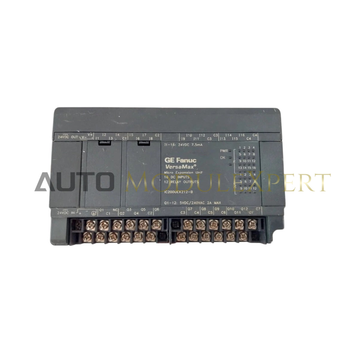 Discrete Expansion Unit GE Fanuc Emerson IC200UEX212 VersaMax