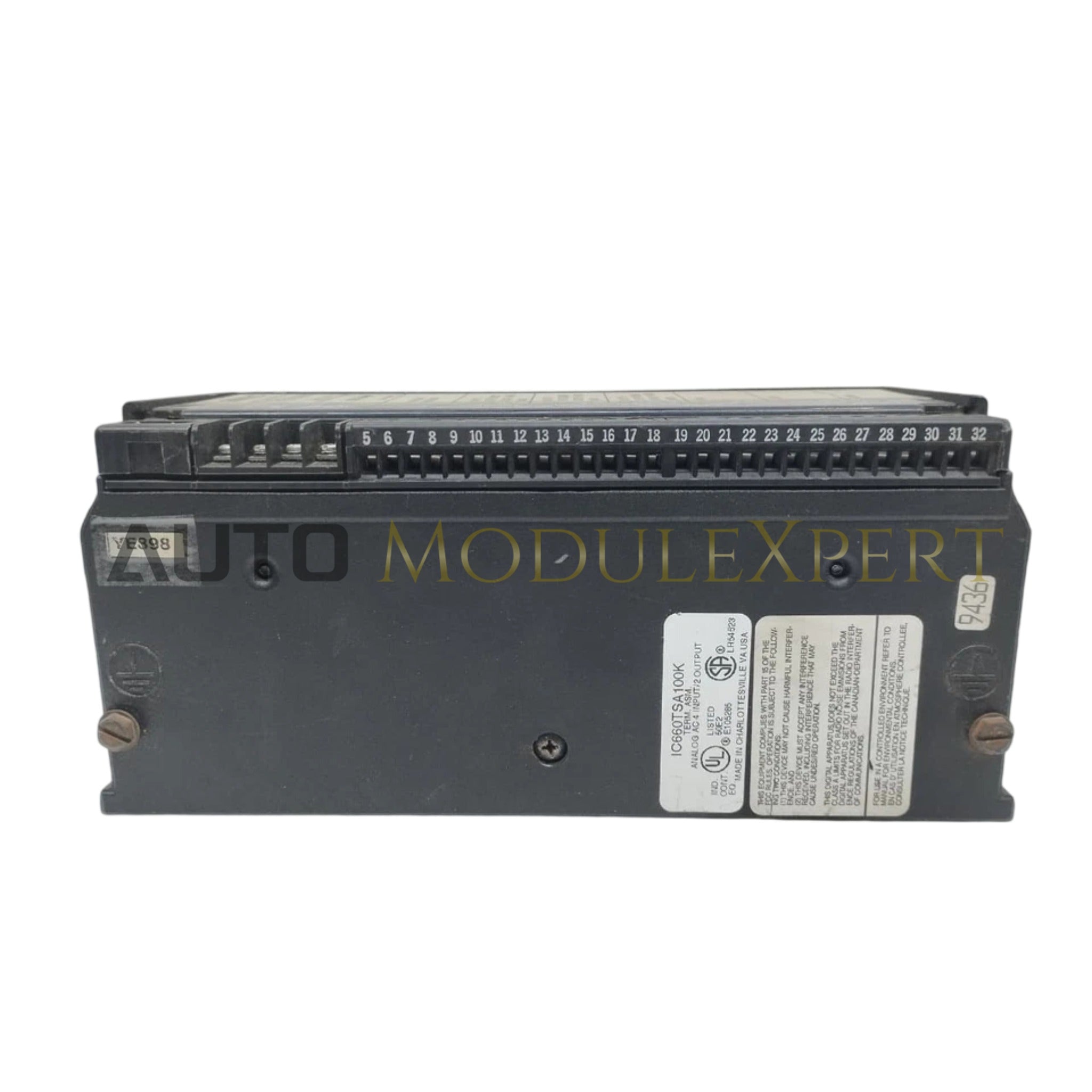 General Electric IC660BBR100 Genius I/O Relay Output Block