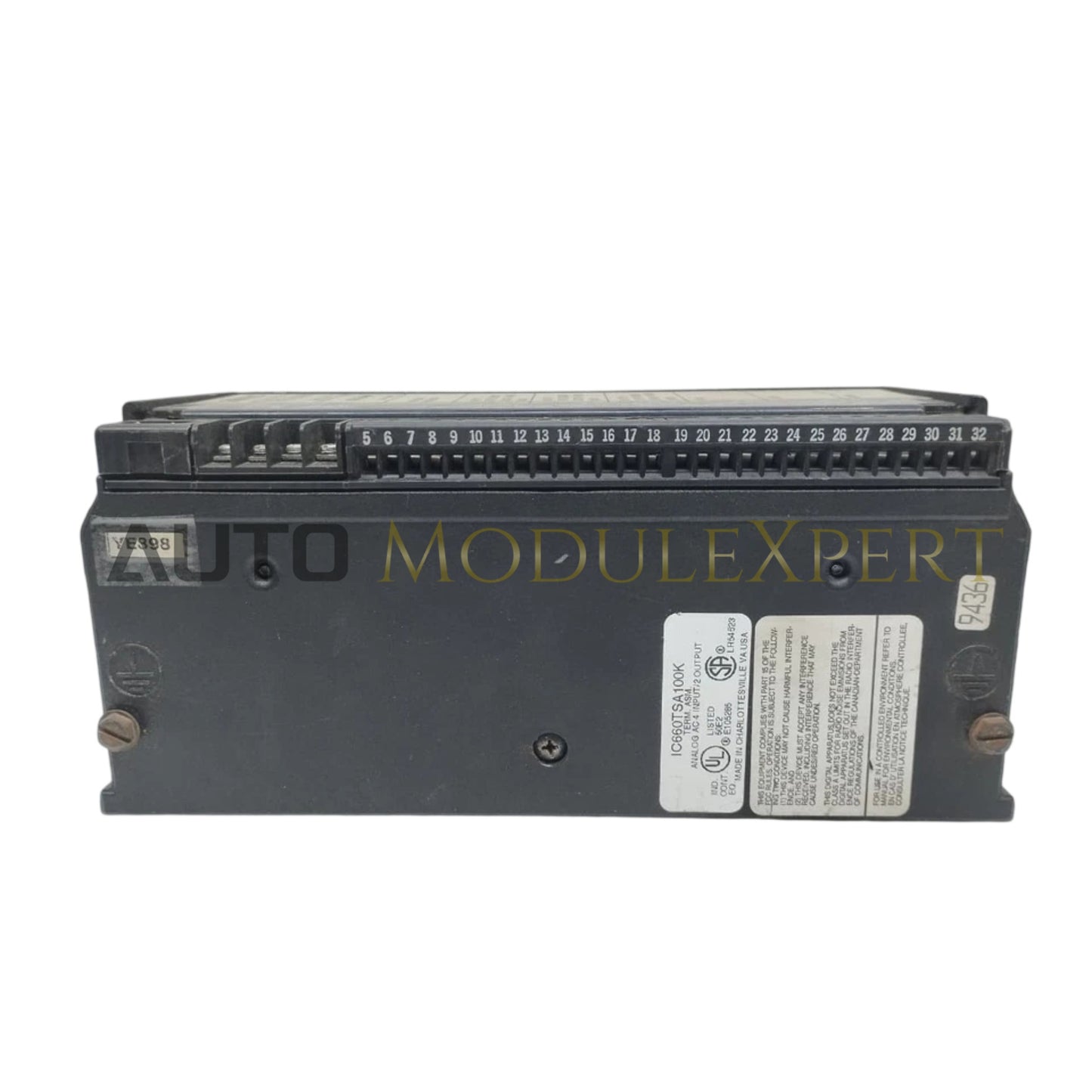 General Electric IC660BBA100 Genius I/O Analoq Blok