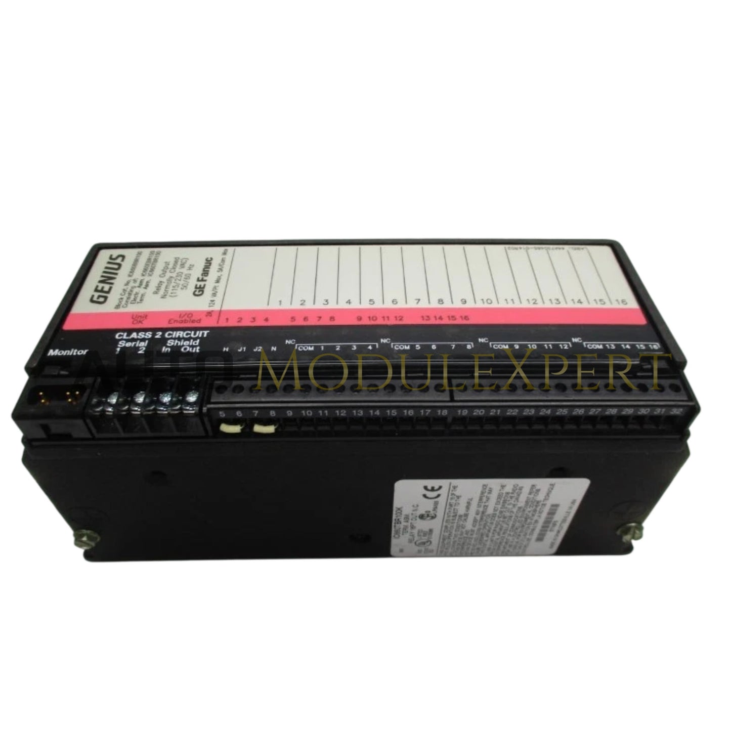 General Electric IC660BBR100 Genius Giriş/Çıxış Relye Çıxış Bloku