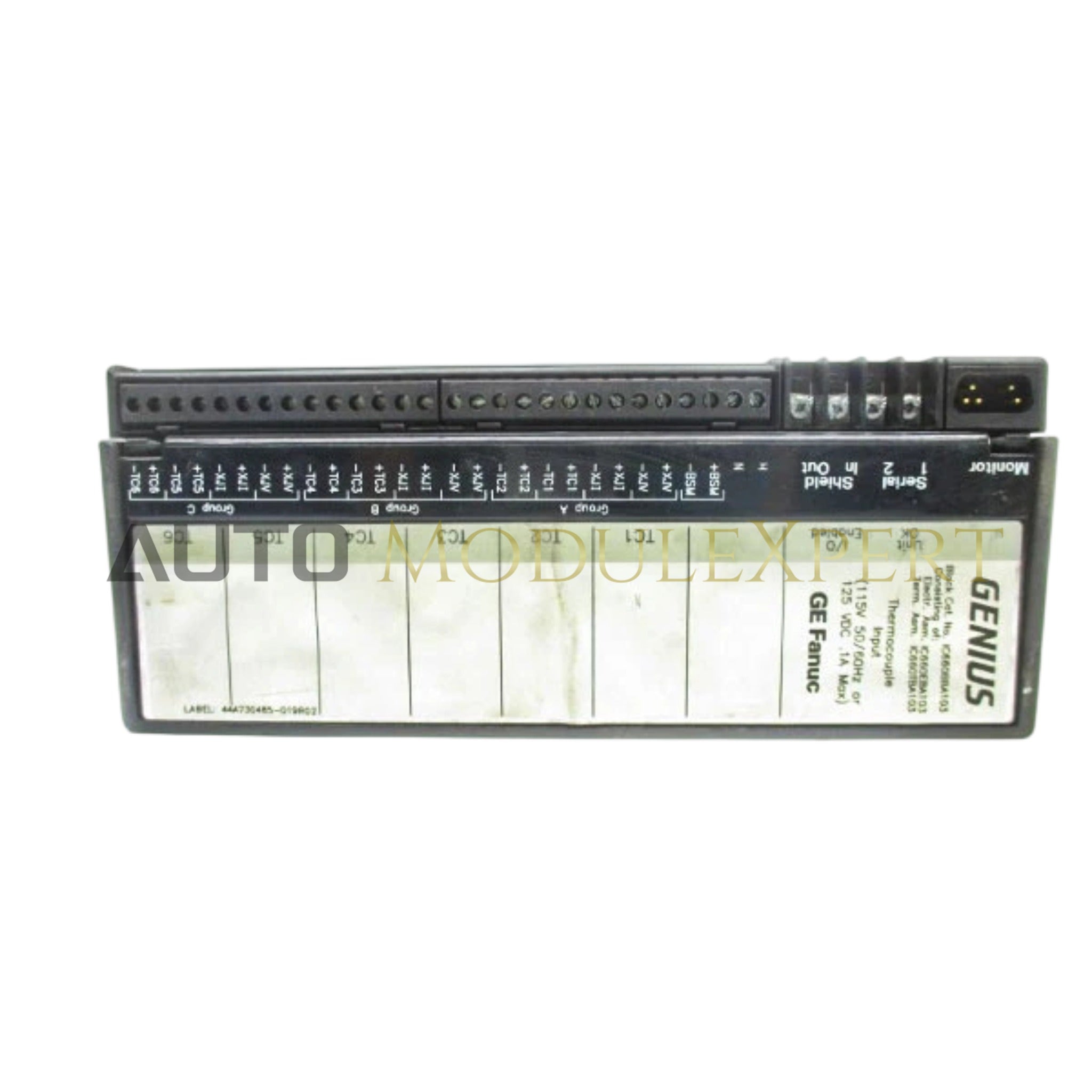 IC660EBA103 Genius I/O บล็อกอินพุตเทอร์โมคัปเปิล GE Fanuc