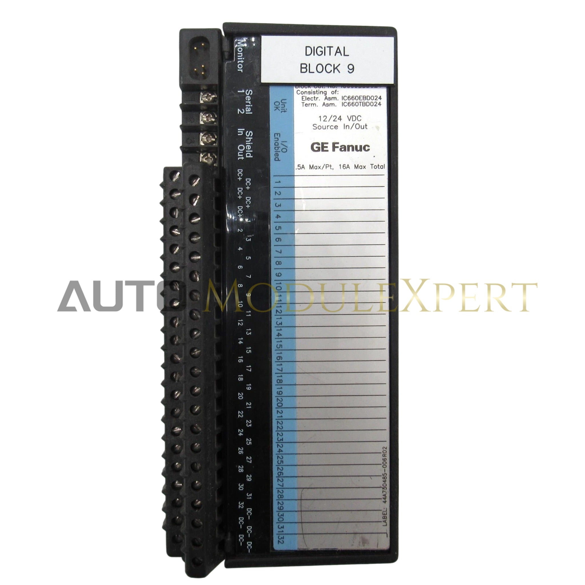 GE IC660EBD024N Genius I/O Discrete Output Module