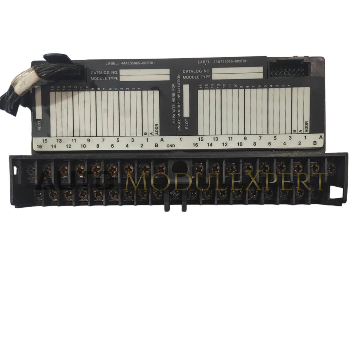 بلوک ترمینال ورودی/خروجی جنرال الکتریک IC670CHS001E
