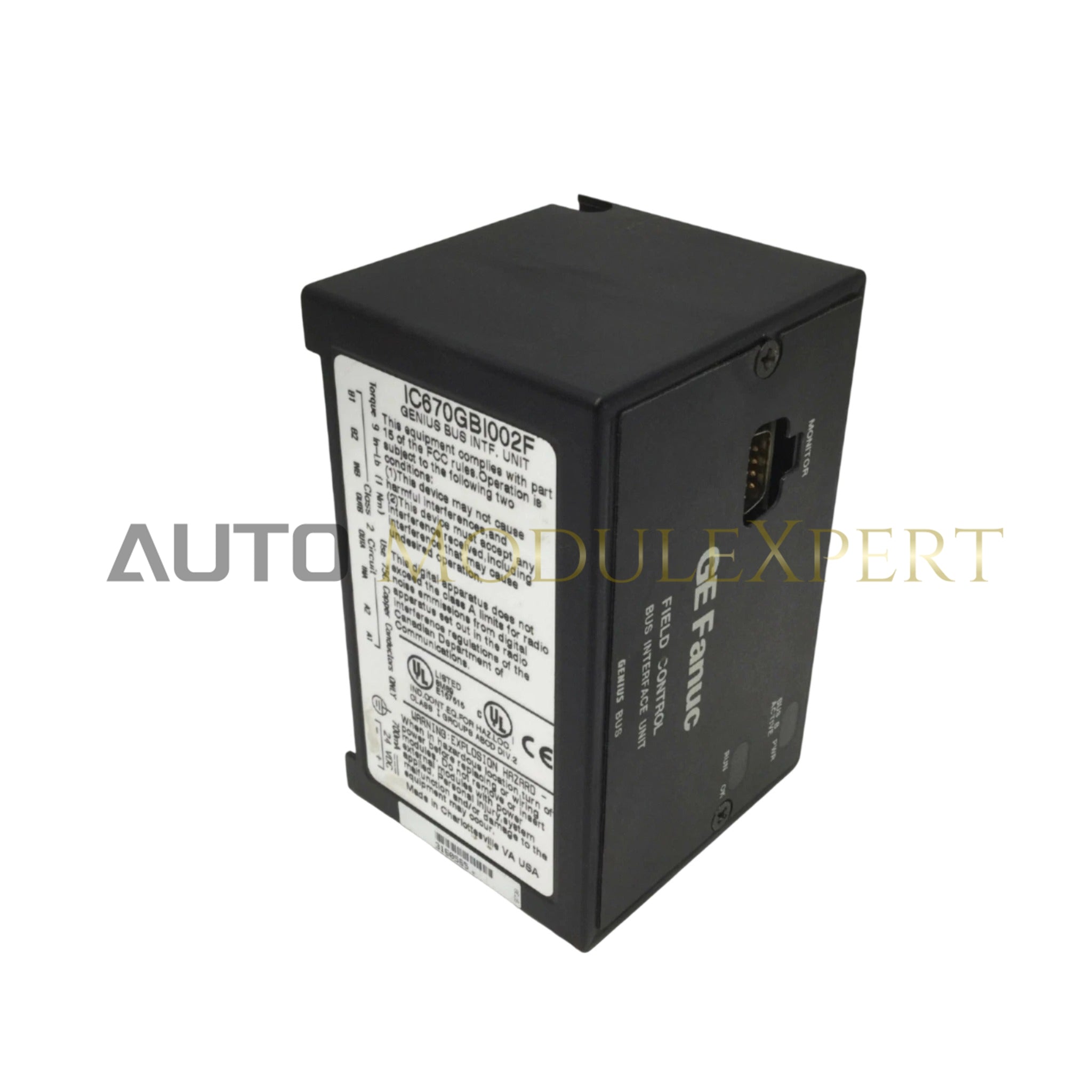 واحد رابط باس جنرال الکتریک IC670GBI002F
