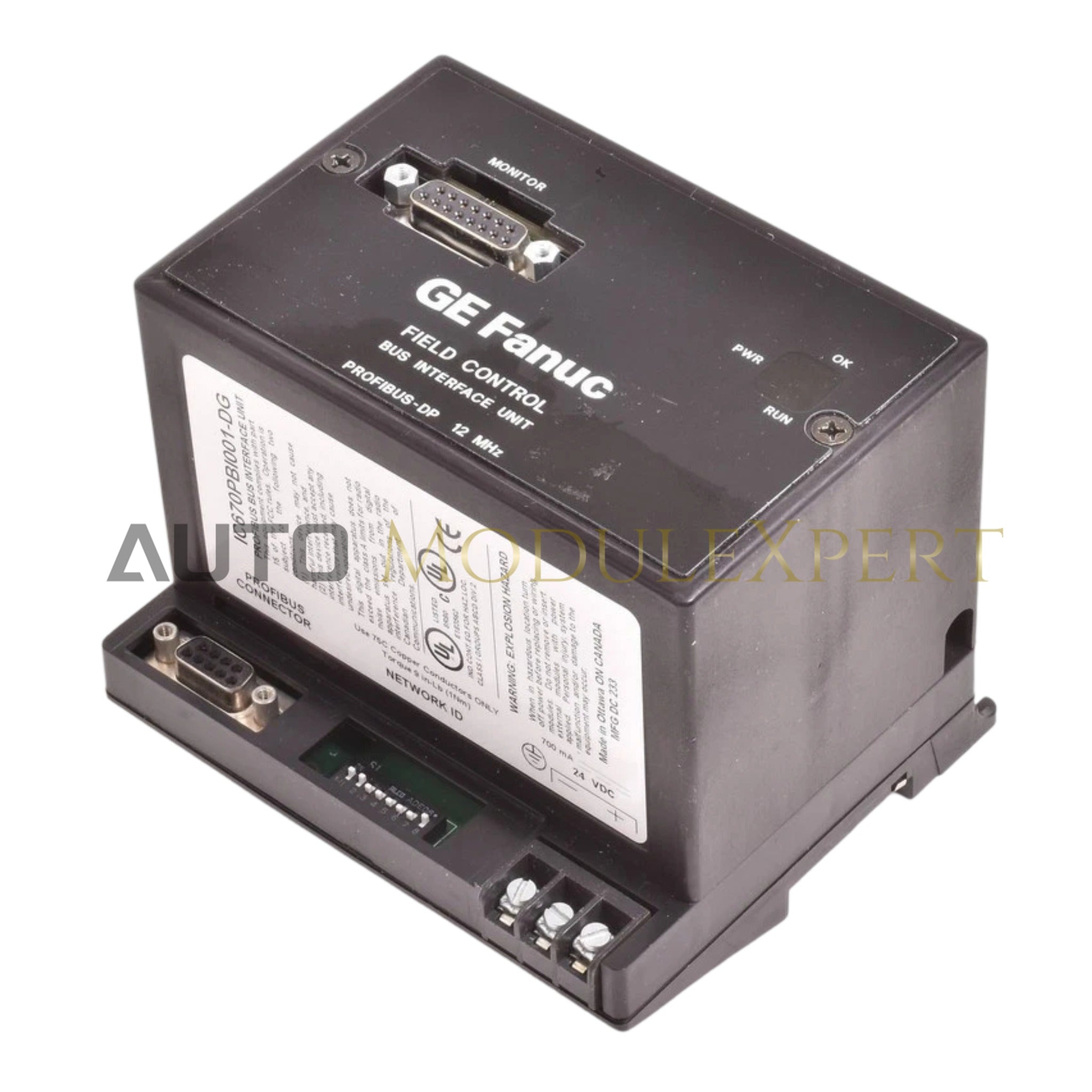 Profibus Bus Interface GE Fanuc Emerson IC670PBI001