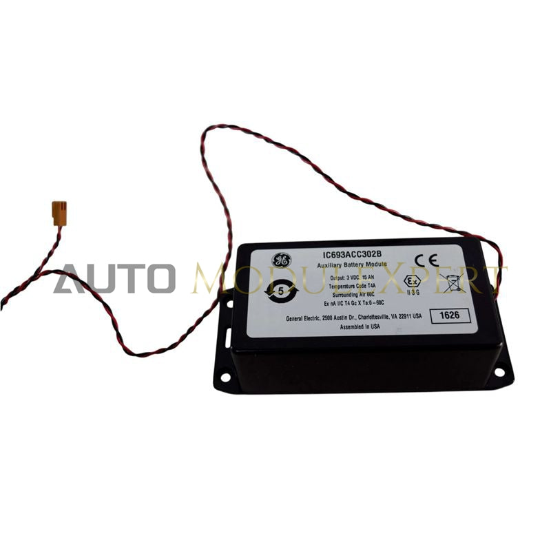 GE Fanuc IC693ACC302 Serijos 90-30 Pagalbinė Baterijos Modulis