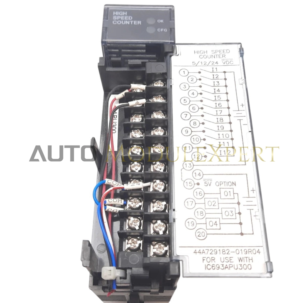 GE Fanuc IC693APU300J Seri 90-30 Yüksek Hızlı Sayıcı Modülü