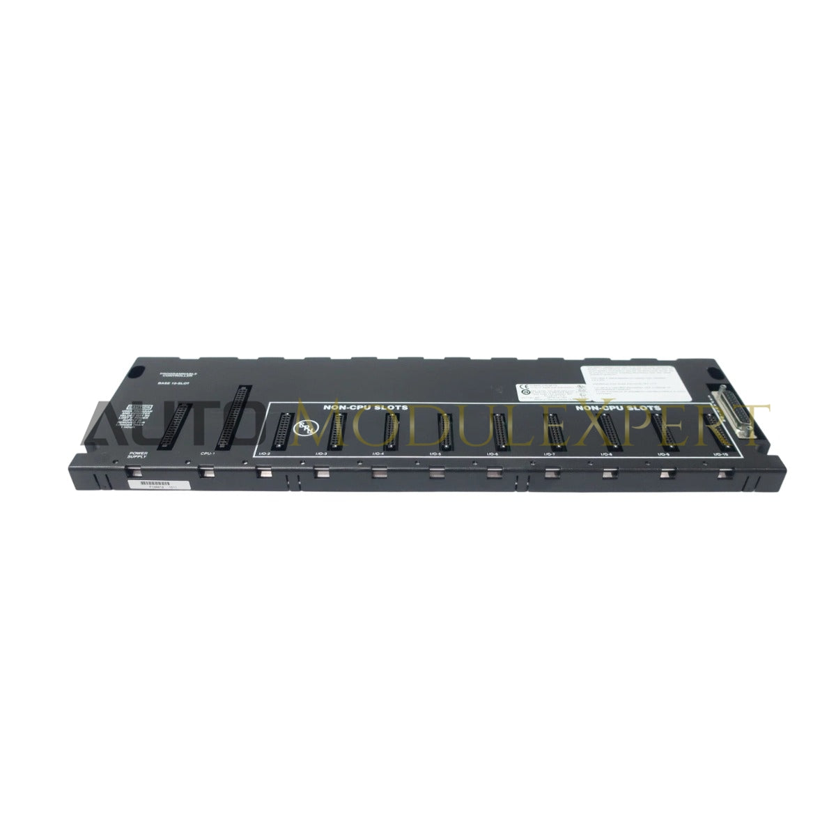 GE Fanuc IC693CHS391N Series 90-30 10-Slot CPU Base Plate