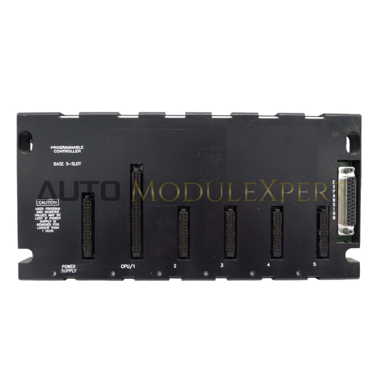 GE Fanuc IC693CHS397C Series 90-30 5-Slot CPU Baseplate