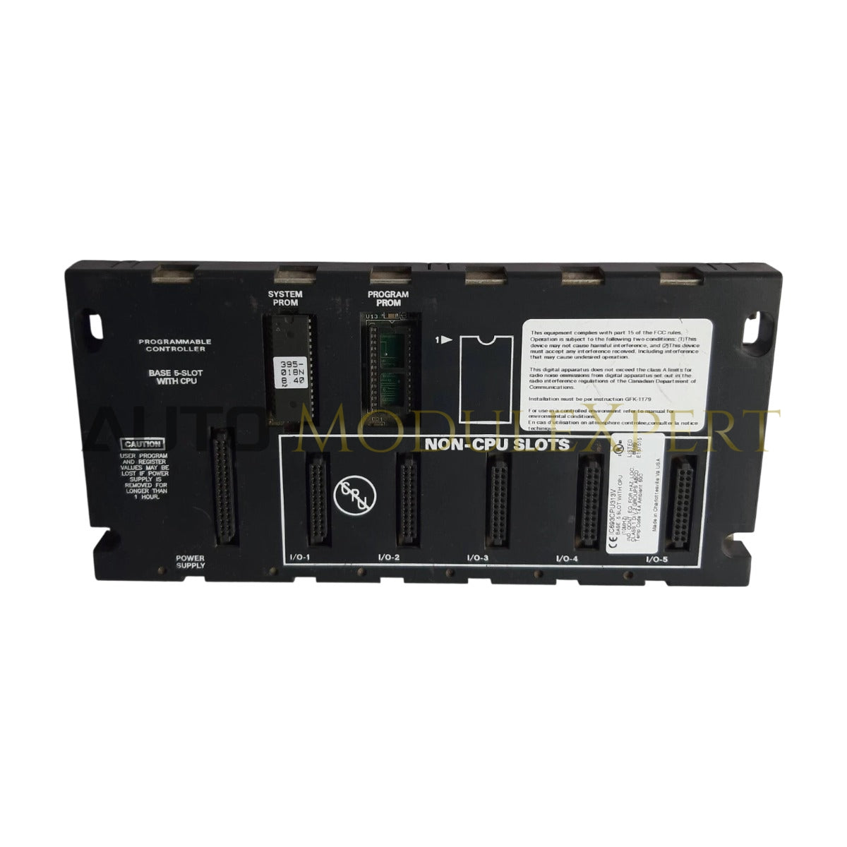 Базовая плата на 5 слотов GE Fanuc IC693CPU313V