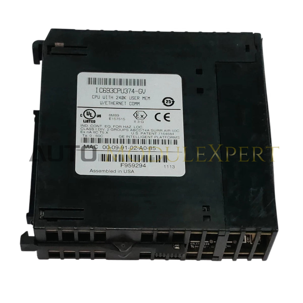 GE Fanuc Emerson IC693CPU374-GV Series 90-30 CPU Module ...