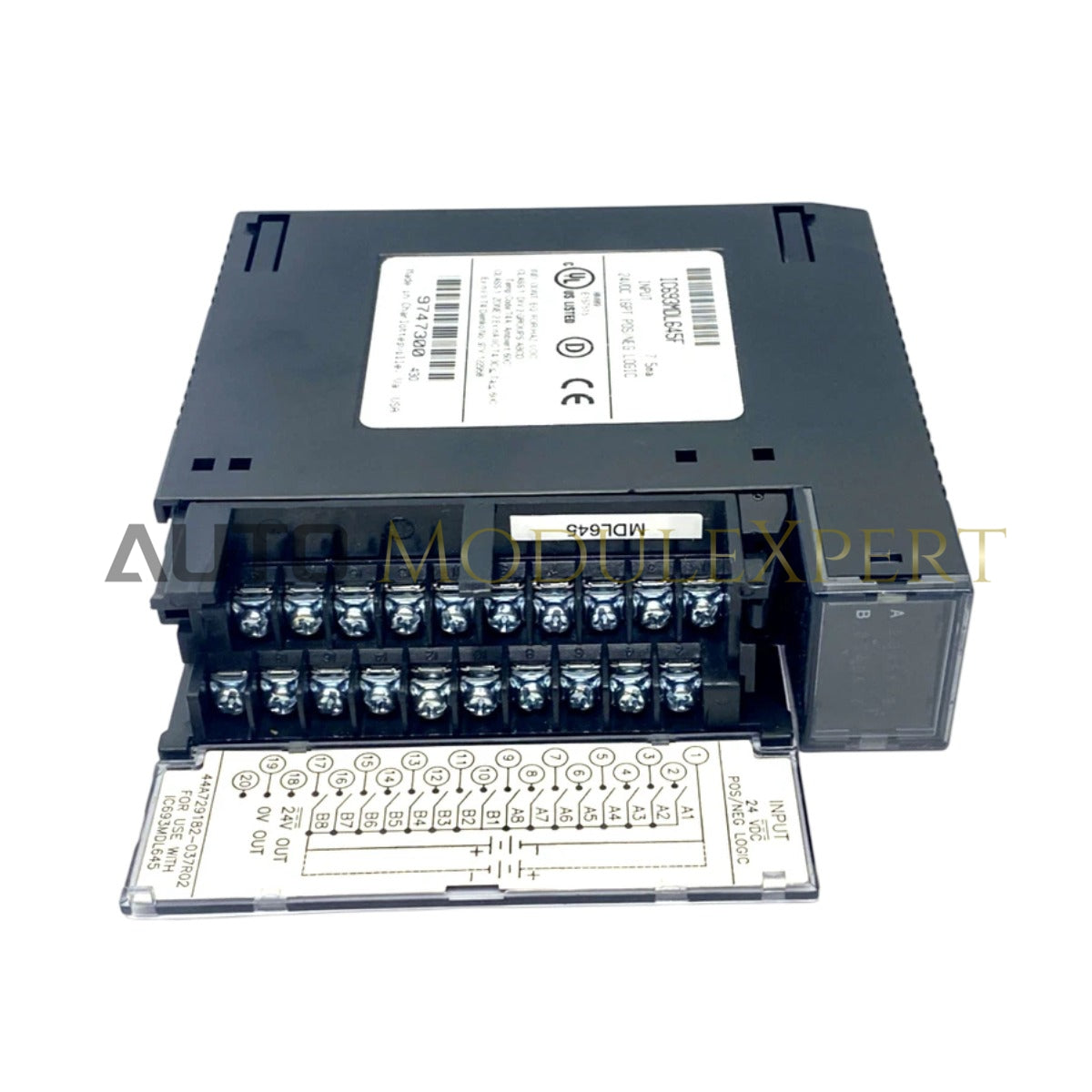وحدة إدخال منطق إيجابي/سلبي GE Fanuc IC693MDL645F