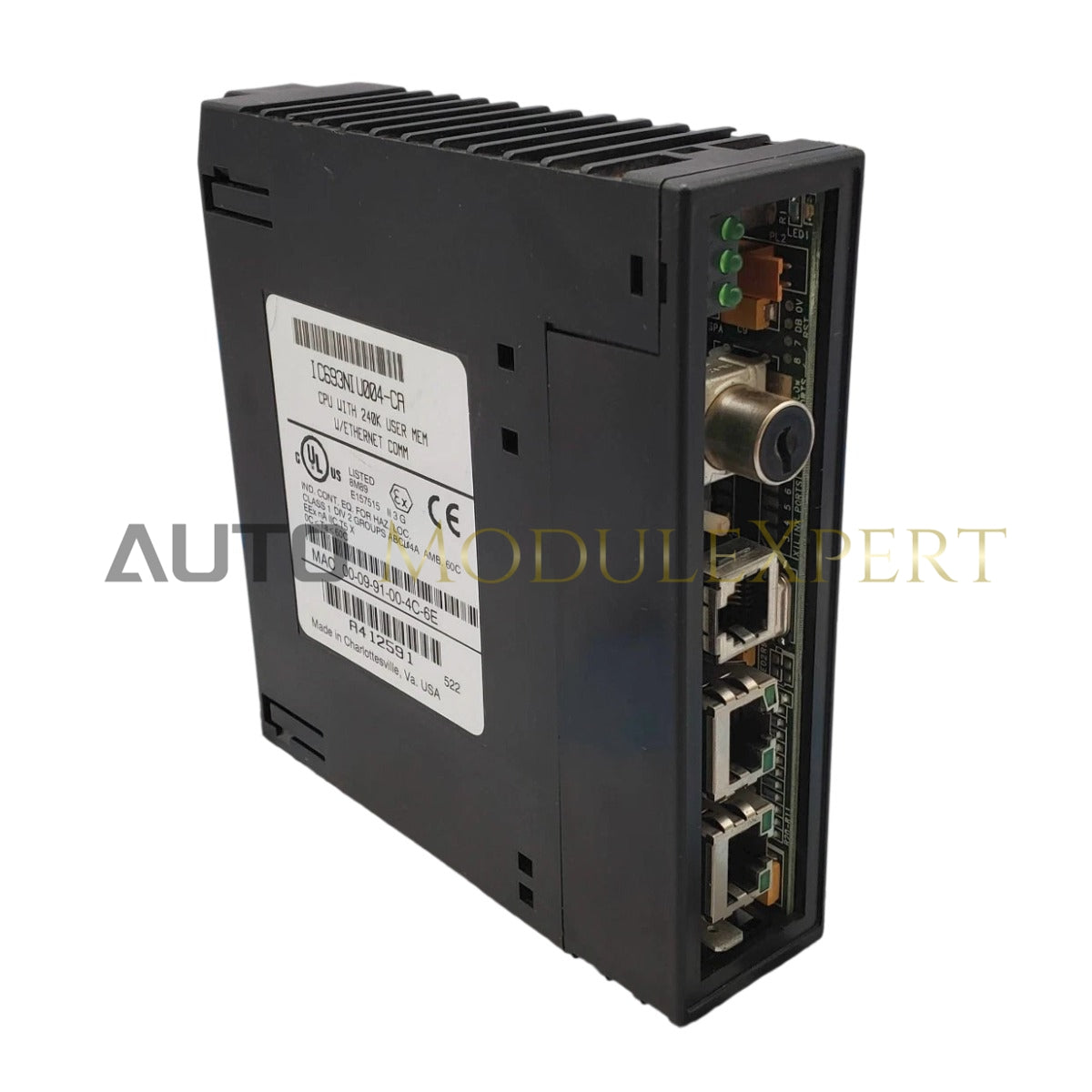 IC693NIU004 GE Fanuc Seri 90-30 Unit Antarmuka Jaringan Ethernet