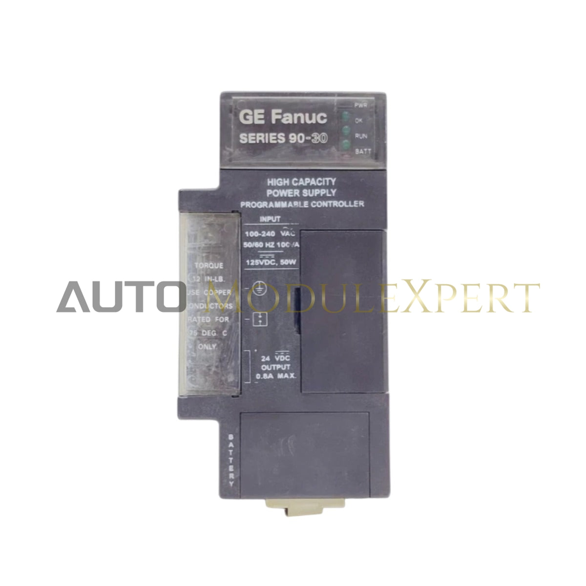 GE Fanuc IC693PWR330H Series 90-30 High Capacity Power Supply