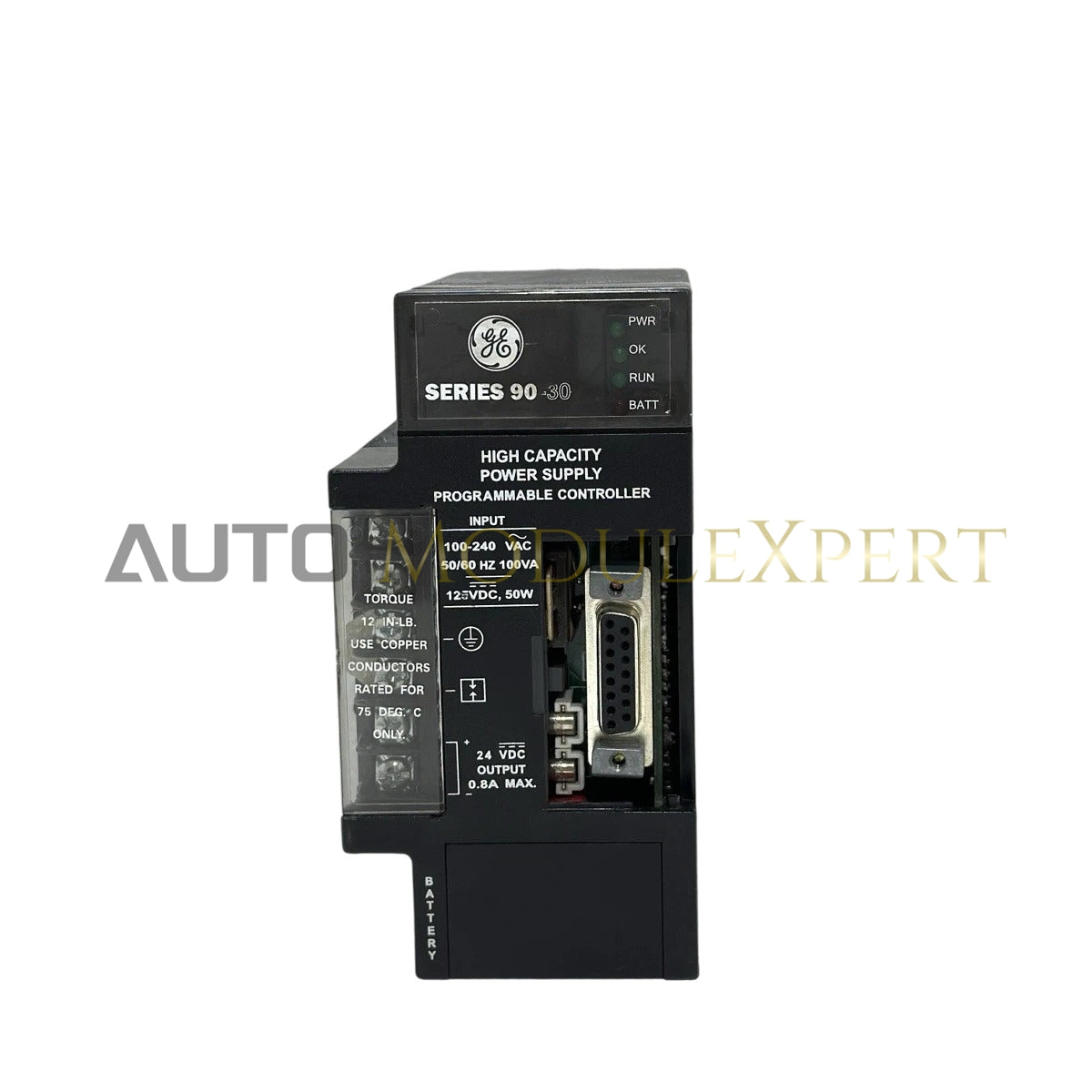 High Capacity Power Supply GE Fanuc IC693PWR330J Series 90-30