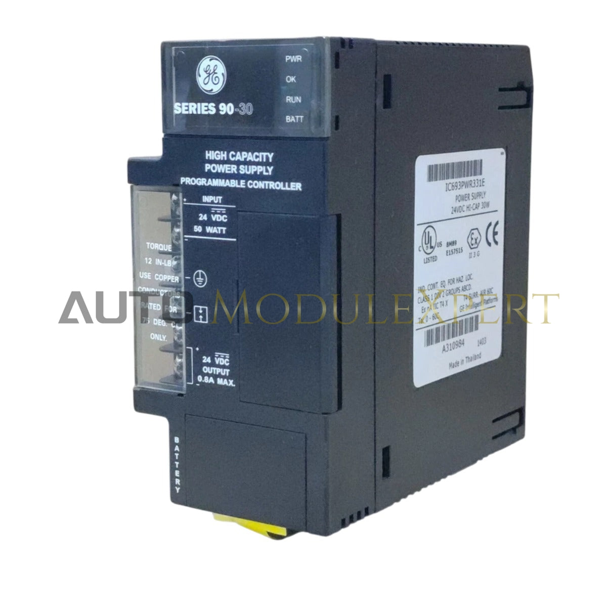 وحدة تزويد الطاقة GE IC693PWR331 سلسلة 90-30