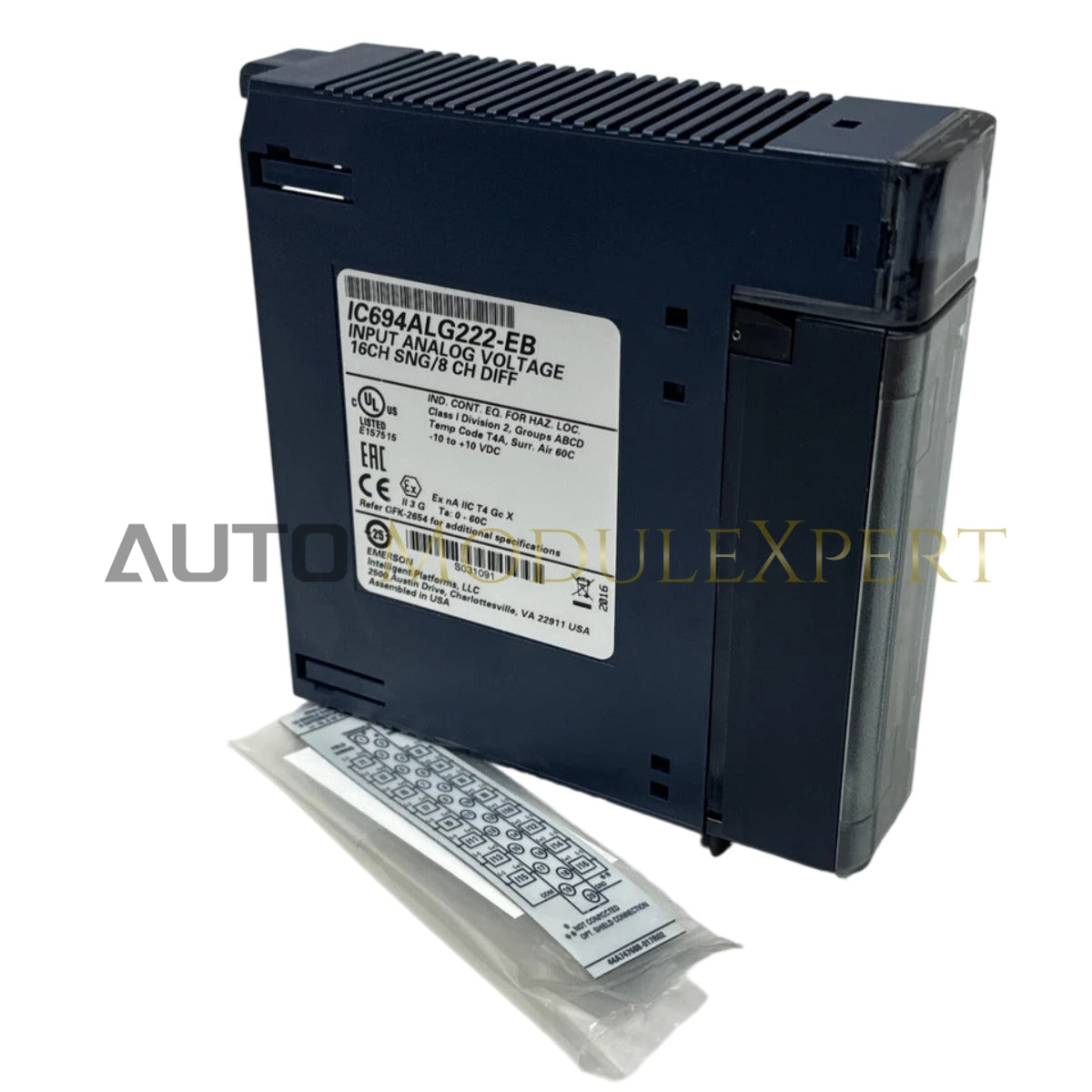 IC694ALG222 GE Analog Gerilim Giriş Modülü