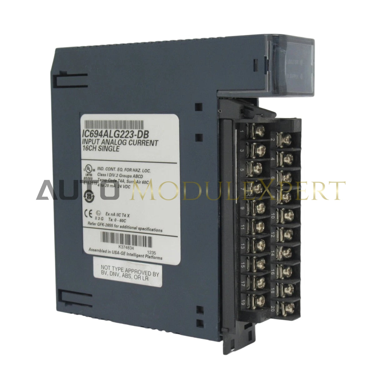 GE Fanuc IC694ALG233-CA Analog Current Input Module