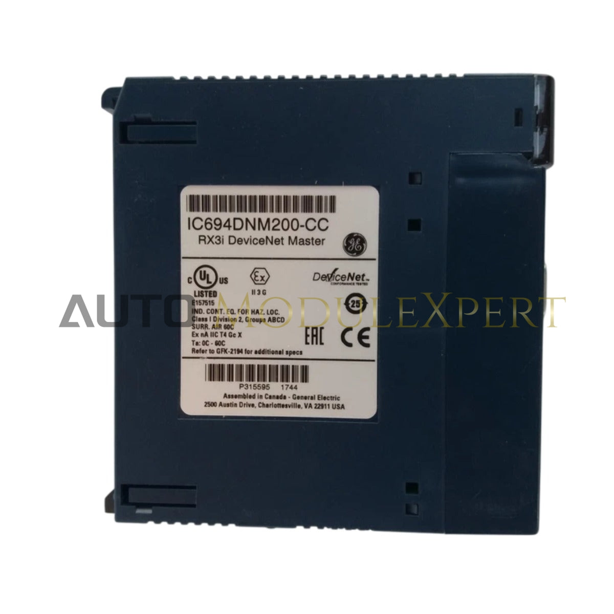 GE IC694DNM200 PACSystems RX3i DeviceNet Master Module