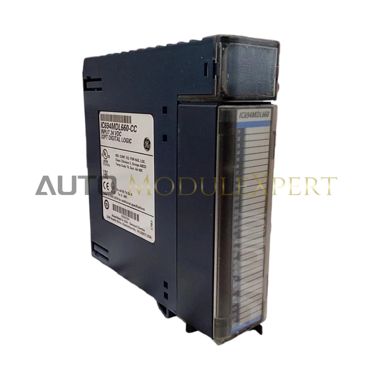 โมดูลอินพุตดิสครีต GE Fanuc Emerson IC694MDL660-ED
