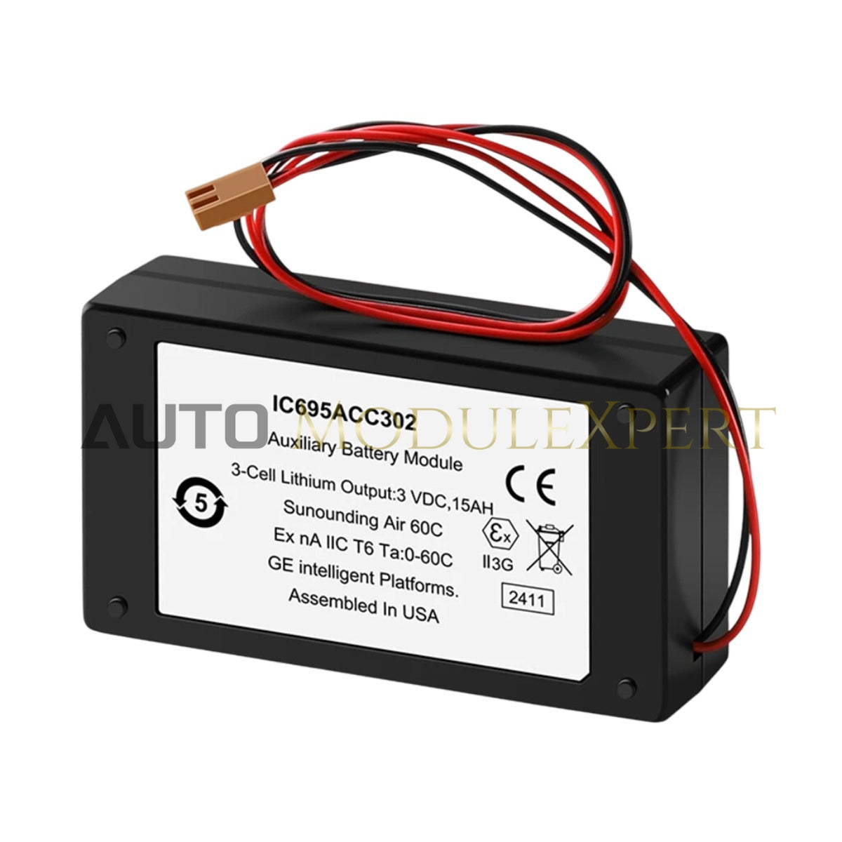 IC695ACC302 GE Fanuc RX3i Yardımçı Ağıllı Batareya Modulu
