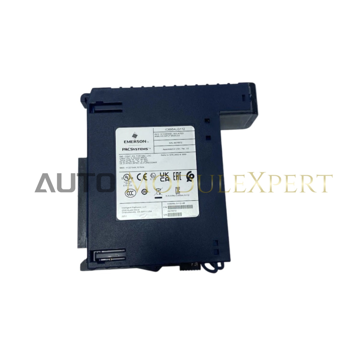 โมดูลอินพุตอนาล็อก IC695ALG112 GE Fanuc RX3i