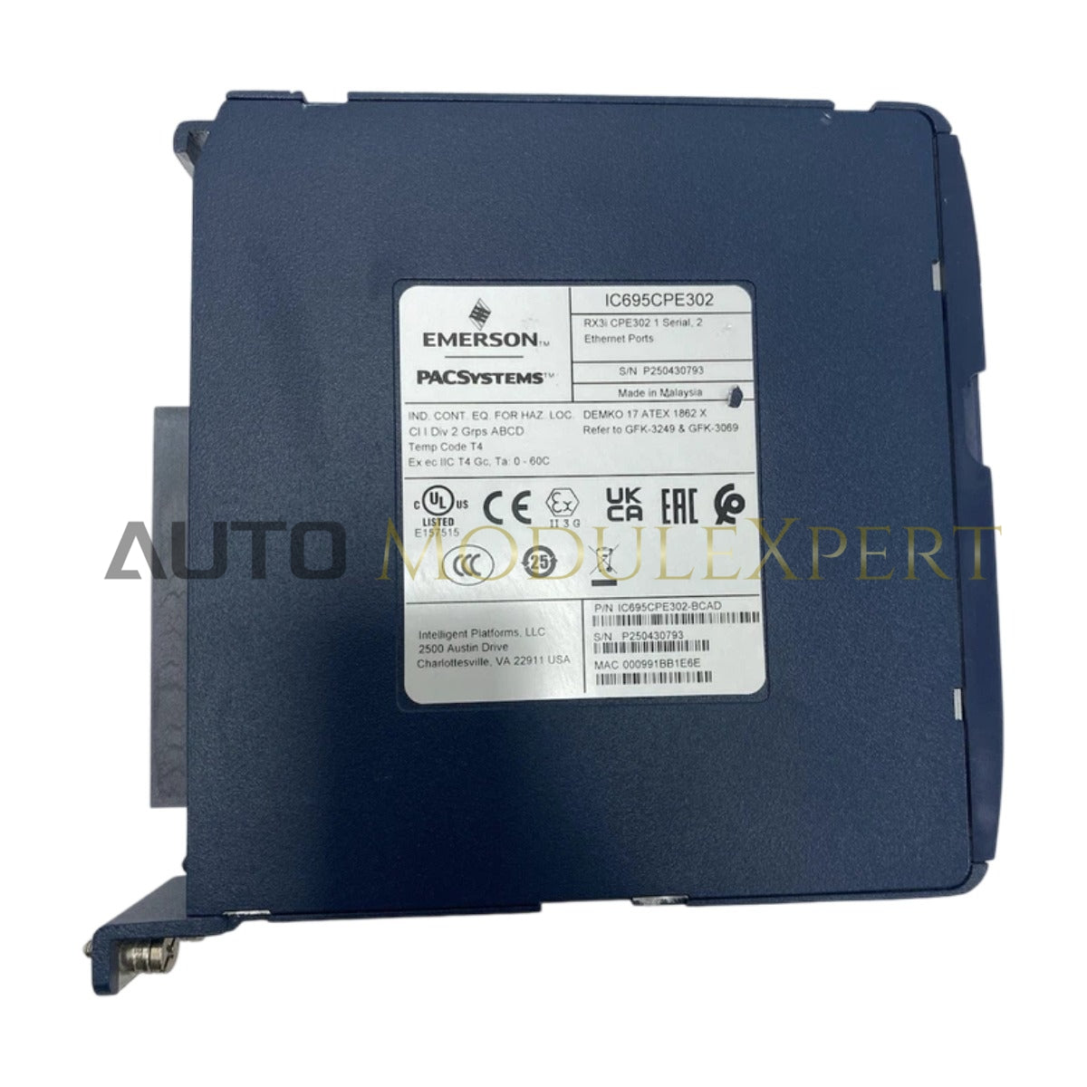 GE IC695CPE302 RX3i PACSystems CPU Controller