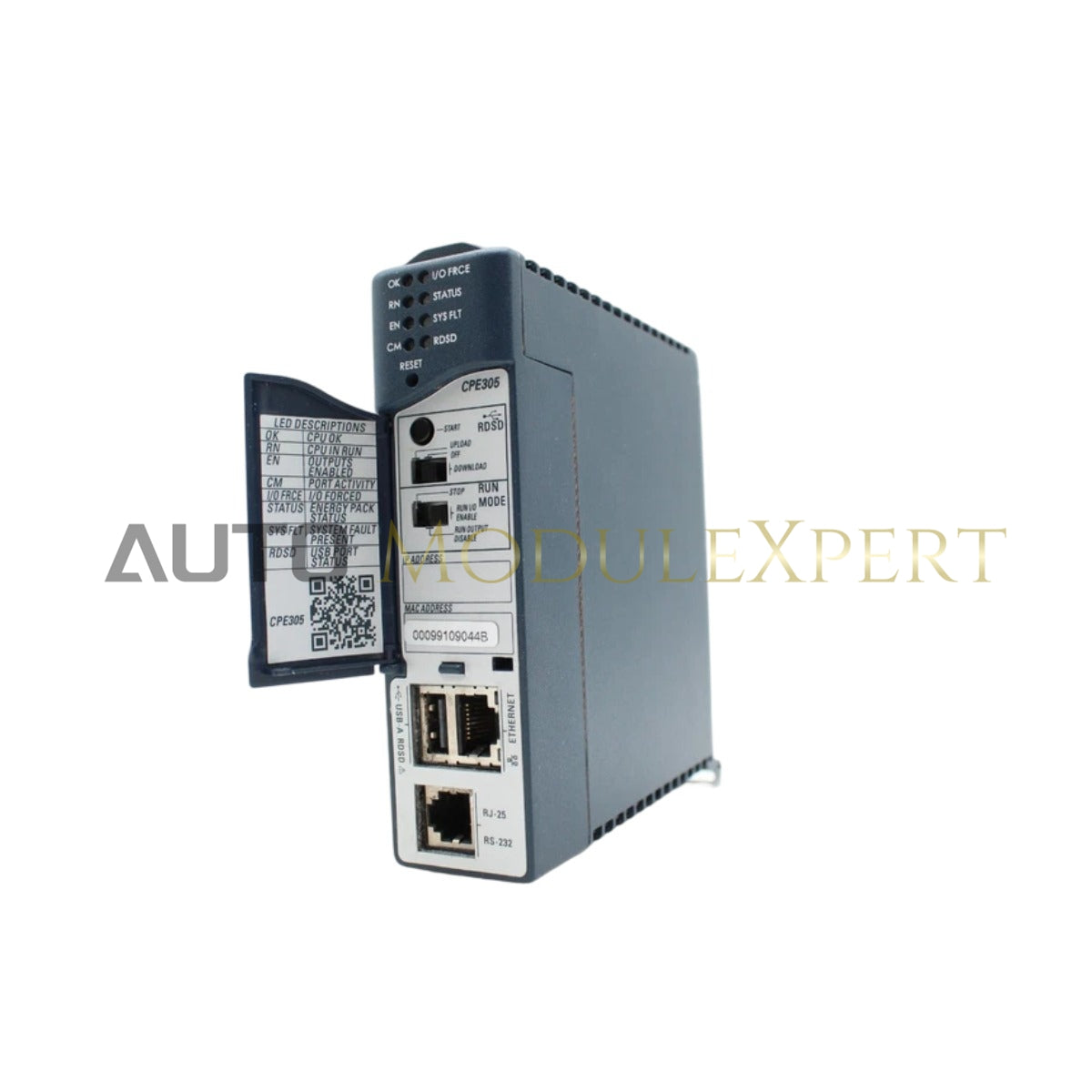 GE IC695CPE305-ABAH PACSystems RX3i Central Processing Unit (CPU) Module