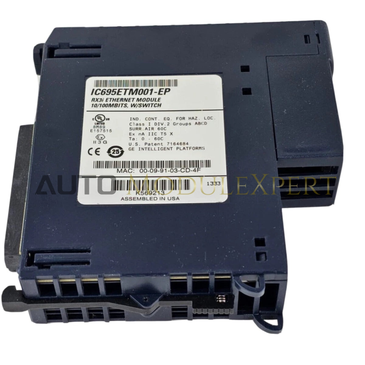 Ethernet Communications Module GE Fanuc Emerson IC695ETM001-EP RX3i PA ...