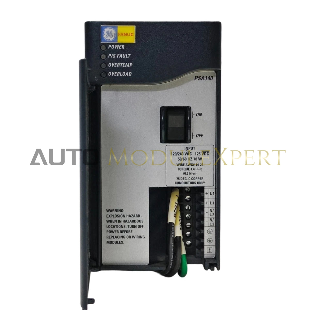 GE IC695PSA140B PACSystems RX3i AC Power Supply