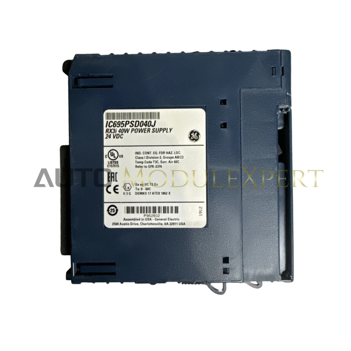 وحدة تزويد الطاقة GE Fanuc Emerson IC695PSD040J لنظام PACSystems RX3i