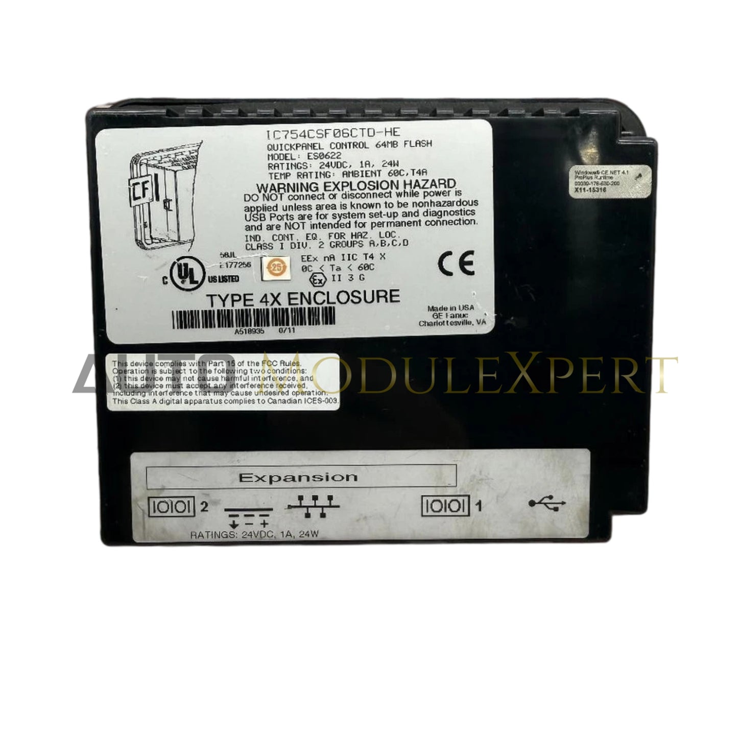 IC754CSF06CTD QuickPanel HMI GE Fanuc