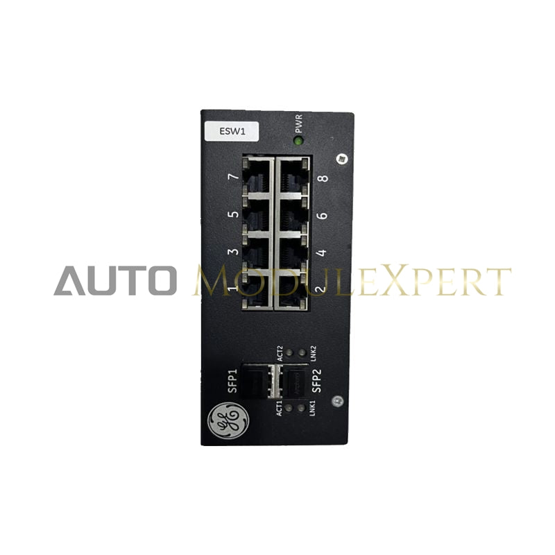 GE IS420ESWAH3A Rev C N‑TRON Industrial Ethernet Switch