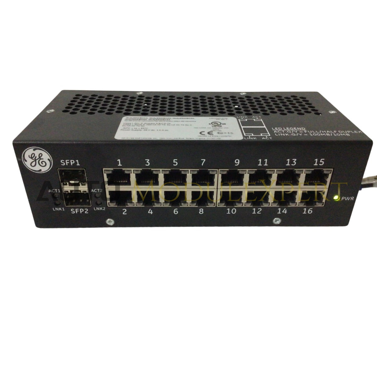 GE Fanuc IS420ESWBH5A Mark VIe I/O Net Ethernet-Switch