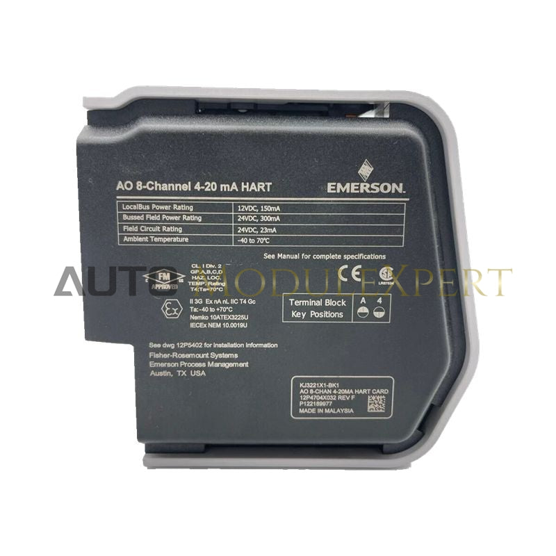 Emerson KJ3241X1-BA2  DeltaV Serial Interface Card