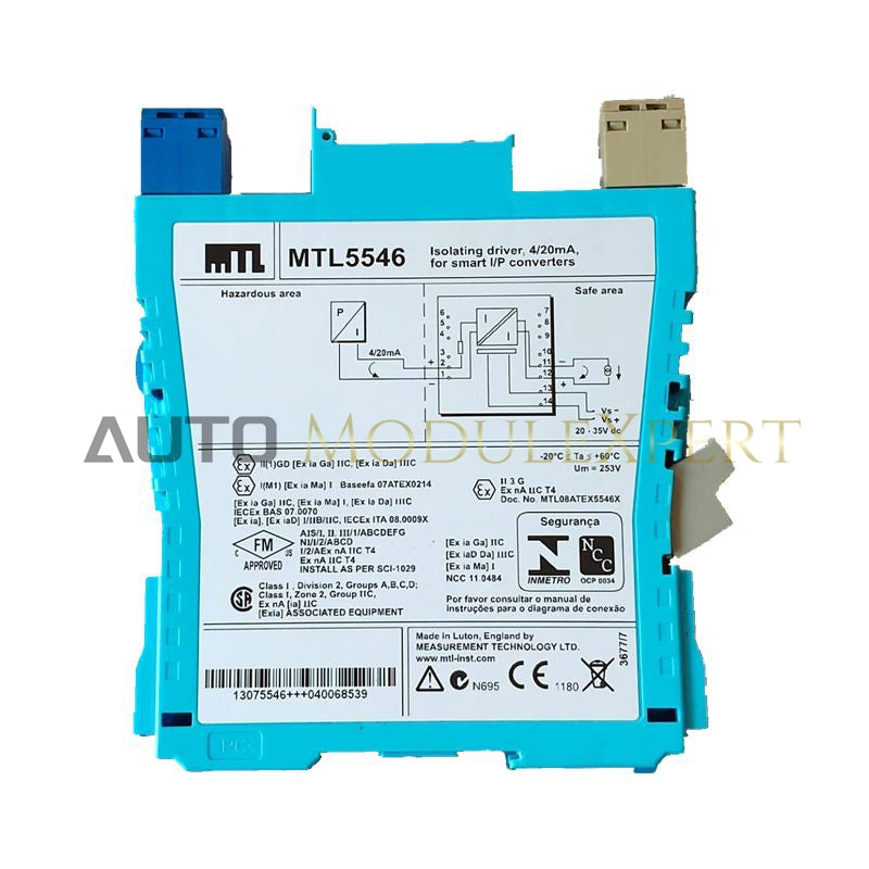 Isolating Driver MTL 5546Y for Control Systems