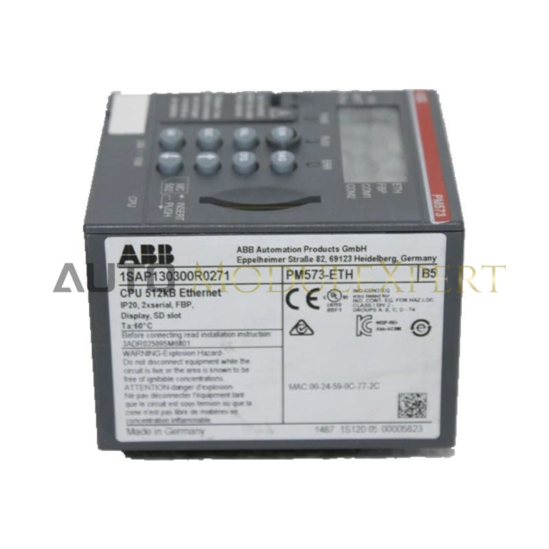 PM591-2ETH ABB Central Processing Unit Module