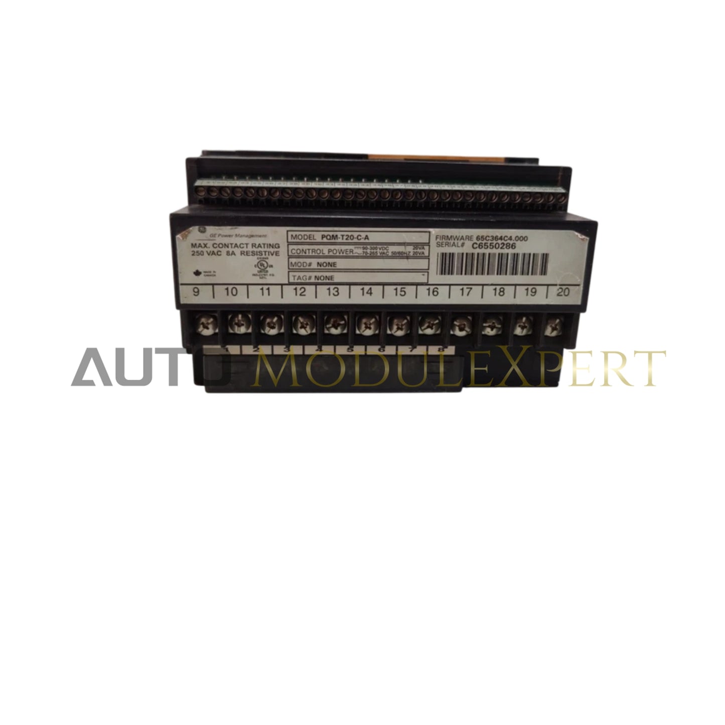 عداد جودة الطاقة PQM-T20-C جنرال إلكتريك
