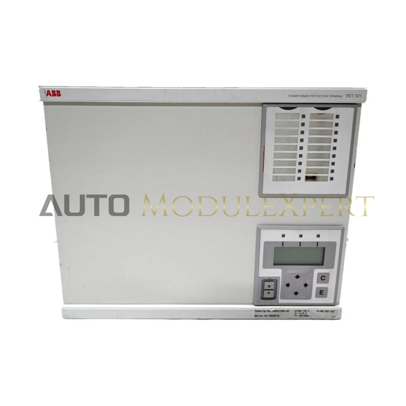 Transformer Protection Terminal ABB RET521 1MRK001530-AE