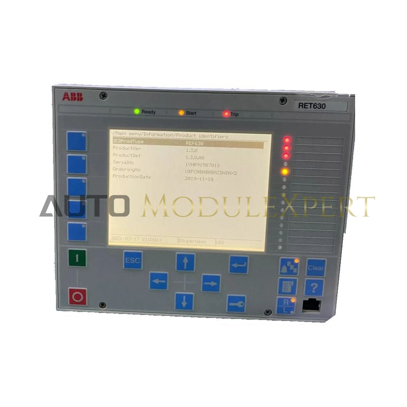 Control Panel ABB RET630 Automation and Monitoring Module