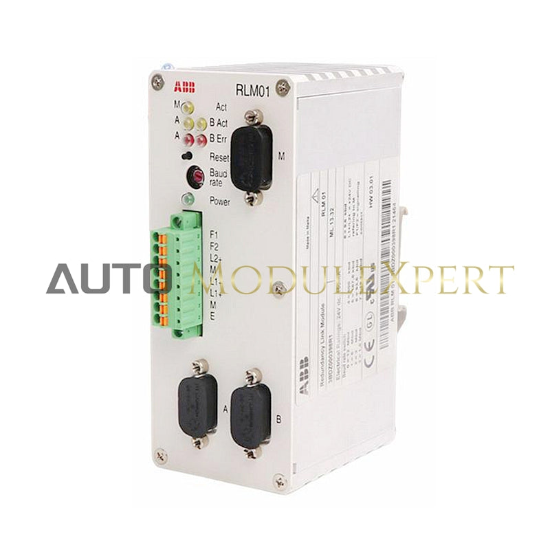 ABB RLM01 3BDZ000398R1 وحدة وصلة التكرار PROFIBUS