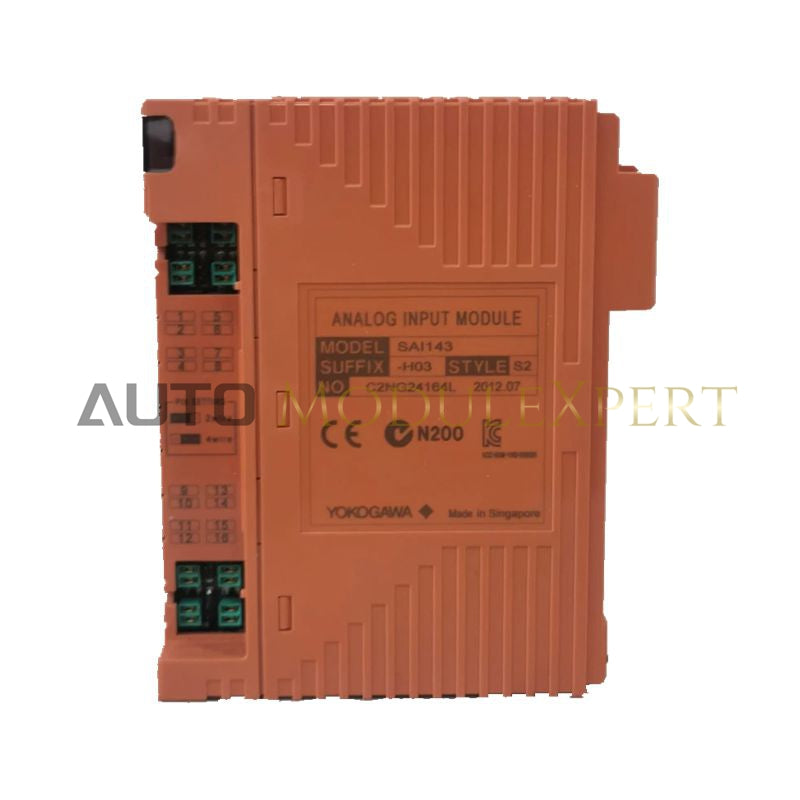 Safety Analog Input Module SAI143-H03 Yokogawa