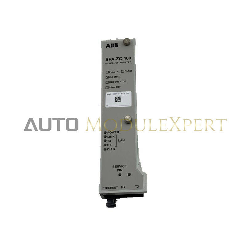 ABB SPA-ZC400 Ethernet Communication Module